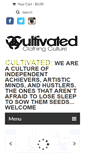 Mobile Screenshot of cultivatedclothingculture.com